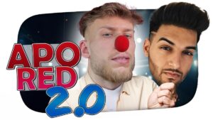 Vorschaubild des Videos "APORED 2.0 ist der GRÖßTE VOLLIDIOT und LÜGNER - Kuchen Talks #1050" vom Kanal KuchenTV, zeigt einen wütend aussehenden Mann mit einem roten Hintergrund und großen, auffälligen Texten.