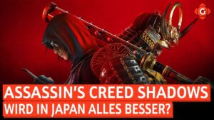 Vorschaubild des Videos "Assassin's Creed Shadows - Angespielt: Wird in Japan alles besser? | PREVIEW" vom Kanal Gameswelt, zeigt einen Samurai in traditioneller Rüstung vor einer japanischen Landschaft.