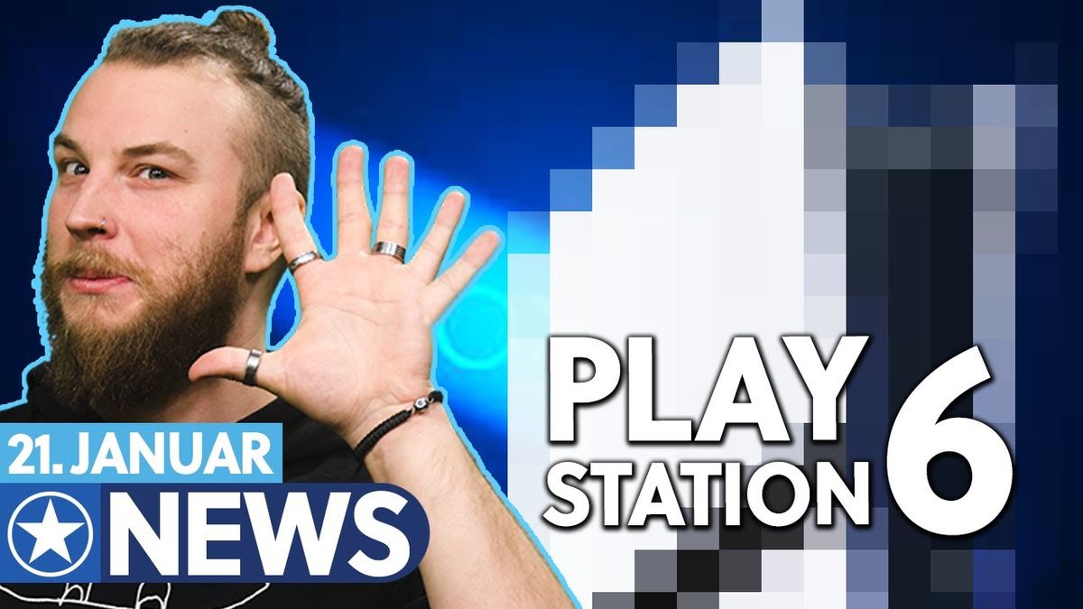 Thumbnail des Videos "Kommt die PlayStation 6 schon 2027?" vom Kanal Gamestar: Ein futuristisches Design der PlayStation-Konsole mit dem Jahr 2027 im Hintergrund.