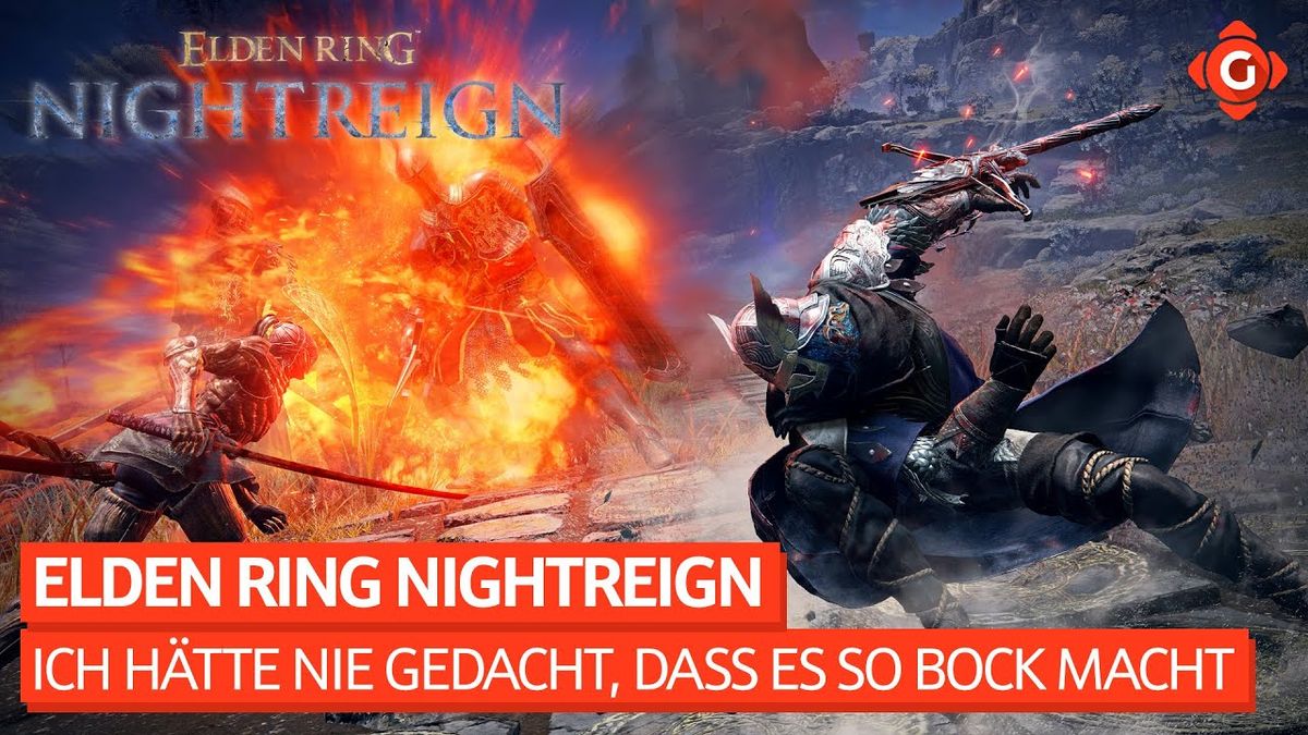 Vorschaubild des Videos "Ich hätte nie gedacht, dass es so Bock macht - Preview zu Elden Ring Nightreign" vom Kanal Gameswelt, zeigt einen spannenden Moment aus dem Spiel Elden Ring mit Charakter in Aktion.