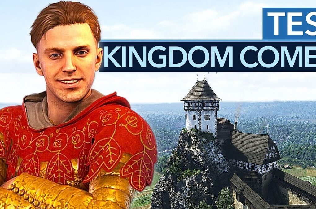 Thumbnail des Videos zeigt eine mittelalterliche Landschaft mit einer Burg im Hintergrund. Im Vordergrund ist ein Ritter in Rüstung zu sehen, der ein Schwert hält. Text auf dem Bild: "Kingdom Come: Deliverance 2 - Besser als der Vorgänger!