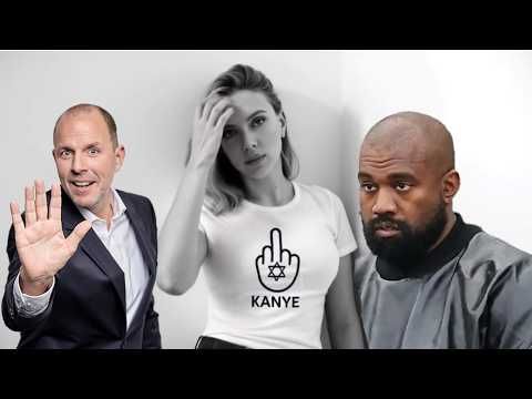 Vorschaubild des Videos: Kanye West hält ein T-Shirt mit Hakenkreuz-Design, daneben ein Bild von Anwalt Christian Solmecke, der über virale DeepFake-Videos mit Weltstars spricht.