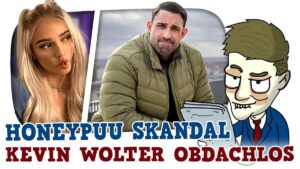 Vorschaubild des Videos "HONEYPUUs ARROGANTER AUFTRITT / STATEMENT zu MONTE! - Cake News #299" vom Kanal KuchenTV: Ein Bild von HONEYPUU mit einem selbstbewussten Gesichtsausdruck, daneben Text mit dem Titel des Videos.