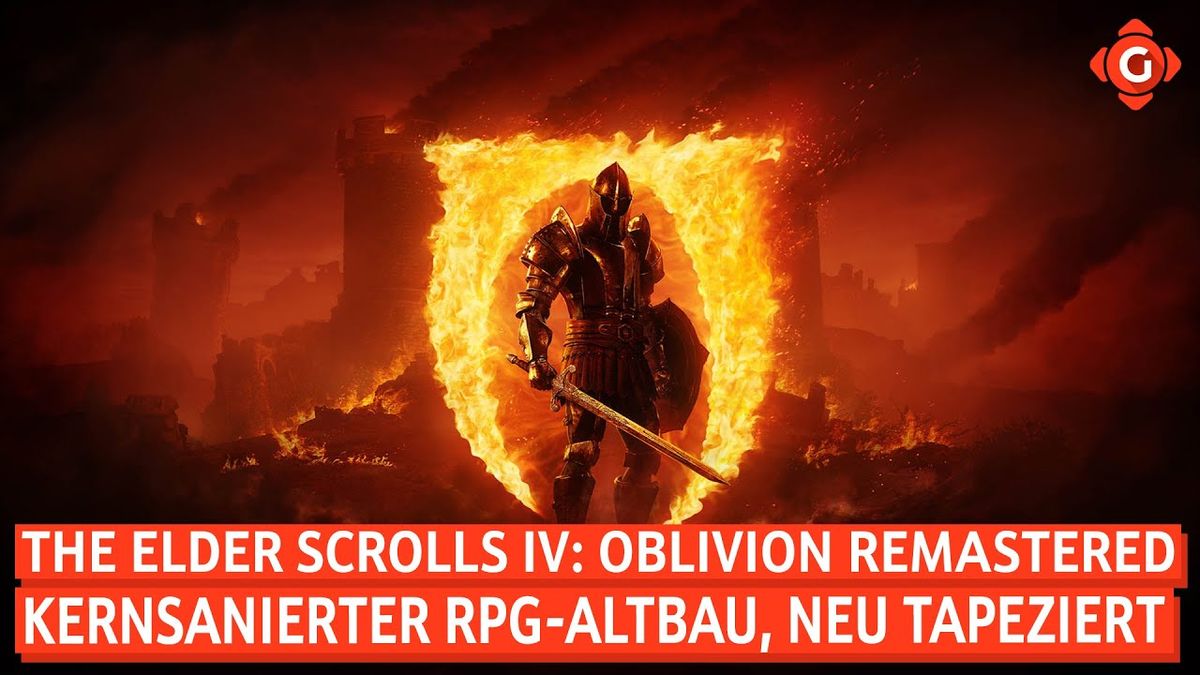 Thumbnail des Videos "The Elder Scrolls IV: Oblivion Remastered - Kernsanierter RPG-Altbau, neu tapeziert | REVIEW" vom Kanal Gameswelt.