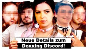 Discord-Doxxing-Skandal: Geheime Gruppe bedroht Influencer Thumbnail des Videos "So schlimm ist der Discord Doxxing Skandal rund um Shurjoka wirklich + neue Infos" vom Kanal AlphaKevin, zeigt besorgte Gesichter und Discord-Logo im Hintergrund.