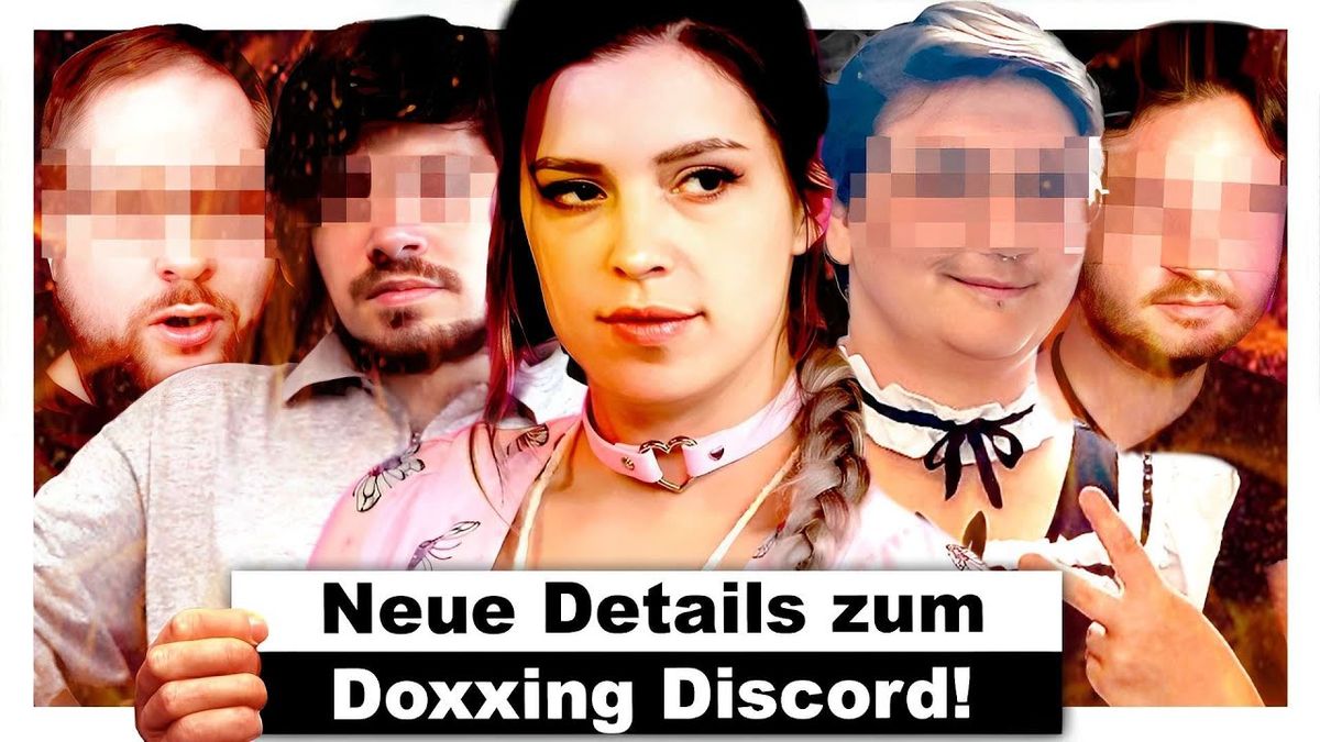Thumbnail des Videos "So schlimm ist der Discord Doxxing Skandal rund um Shurjoka wirklich + neue Infos" vom Kanal AlphaKevin, zeigt besorgte Gesichter und Discord-Logo im Hintergrund.