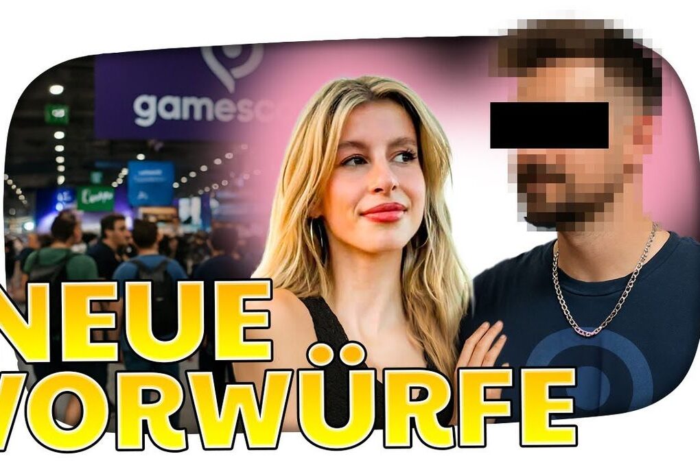 Gamescom-Drama: Eifersucht und Konflikte zwischen Tanzverbot und Lola Vorschaubild des Videos "TANZVERBOT und LOLA - Die HEFTIGE GAMESCOM STORY - Kuchen Talks #1089" vom Kanal KuchenTV. Zu sehen sind TANZVERBOT und LOLA vor einem Gamescom-Hintergrund, beide mit überraschten Gesichtsausdrücken.