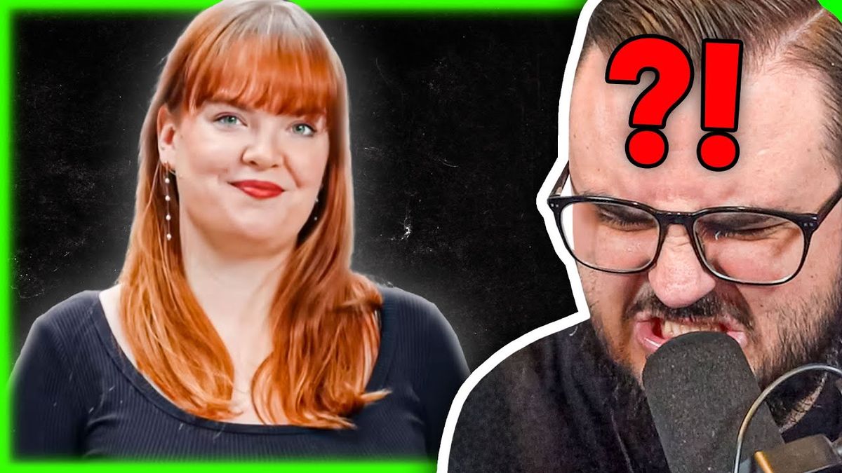 Vorschaubild des Videos "Scharfe Worte an Dark Romance Autorin" vom Kanal Staiy: Ein Mann mit ernstem Gesichtsausdruck sitzt vor einem Mikrofon, im Hintergrund sind Bücherregale zu sehen.