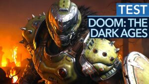 DOOM: The Dark Ages revolutioniert das Shooter-Genre mit neuem Gameplay Vorschaubild des Videos "DOOM: The Dark Ages ist ein (fast) perfekter Shooter! | Test/Review" vom Kanal Gamestar. Das Bild zeigt einen mittelalterlichen Krieger in Rüstung, der ein Schwert hält, umgeben von einer düsteren, apokalyptischen Landschaft.