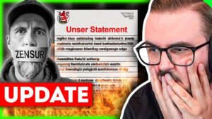 Streit um Zensur: Wuppertal stoppt Vortrag von Umweltaktivist Vorschaubild des Videos "Das peinliche Statement von Wuppertal" vom Kanal Staiy: Ein Mann mit ernstem Gesichtsausdruck sitzt in einem modernen Studio mit Mikrofon, im Hintergrund sind Regale mit Dekorationen zu sehen.
