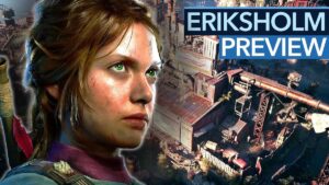 Eriksholm: Das Taktikspiel, das 2025 die Gaming-Welt erobern könnte! Thumbnail des Videos "Atmosphäre, Gameplay, Grafik - bei Eriksholm passt einfach alles!" vom Kanal Gamestar: Eine beeindruckende Landschaftsszene aus dem Spiel Eriksholm mit detailreicher Grafik und stimmungsvoller Atmosphäre.