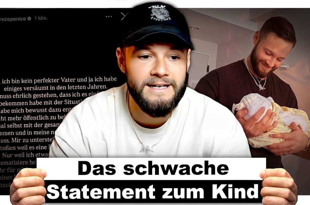 Inscope in der Kritik: Ex-Partnerin erhebt schwere Vorwürfe Thumbnail des Videos "Inscopes peinliches Statement" vom Kanal AlphaKevin: Ein Bild von Inscope mit einem verlegenen Gesichtsausdruck, umgeben von bunten Grafiken und dem Titel des Videos in großen, auffälligen Buchstaben.