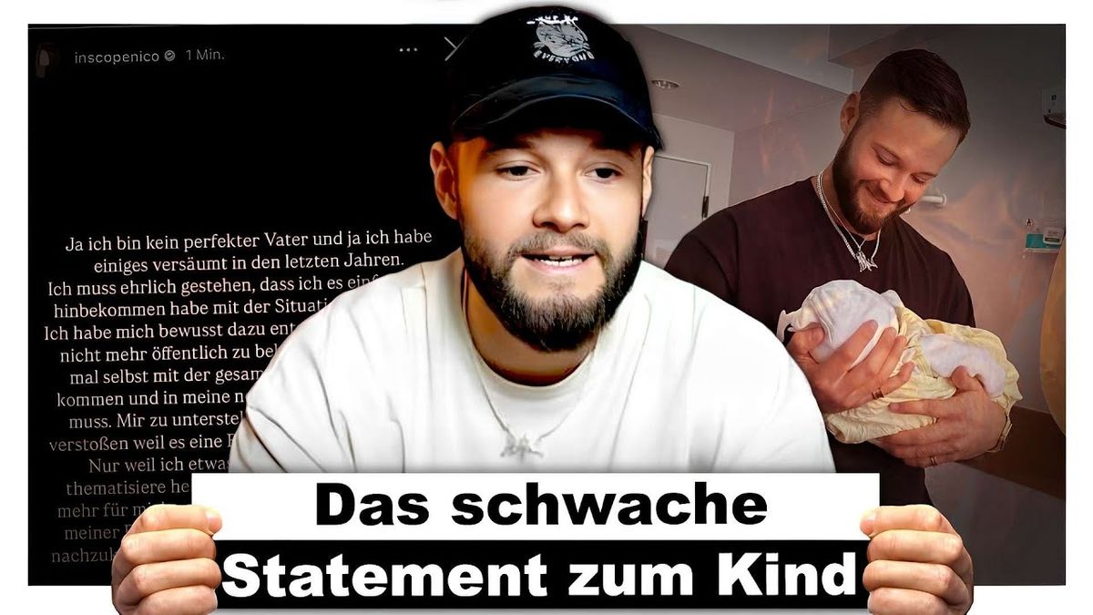 Thumbnail des Videos "Inscopes peinliches Statement" vom Kanal AlphaKevin: Ein Bild von Inscope mit einem verlegenen Gesichtsausdruck, umgeben von bunten Grafiken und dem Titel des Videos in großen, auffälligen Buchstaben.