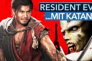 Thumbnail des Videos "Capcom bringt endlich eine legendäre PlayStation-Serie zurück - Aber worum geht's bei Onimusha?" vom Kanal Gamestar. Im Bild ist das Onimusha-Logo vor einem düsteren, samurai-inspirierten Hintergrund zu sehen.